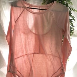 Baby Pink Exercise Tee